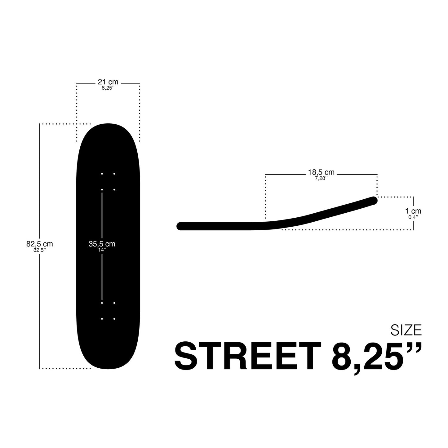 STREET 8,25"